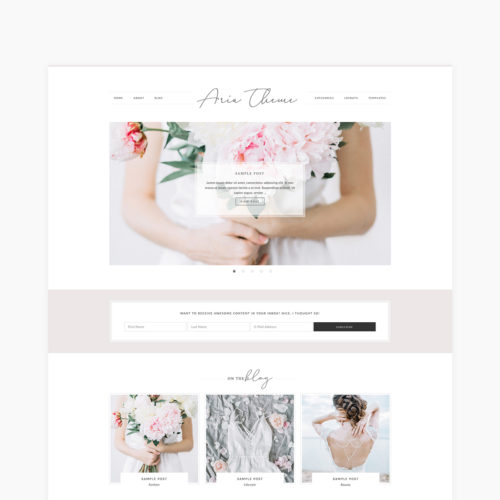 Aria Theme by Bella Creative